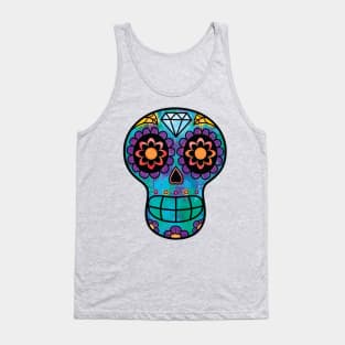 Sugarskull Graffiti Tank Top